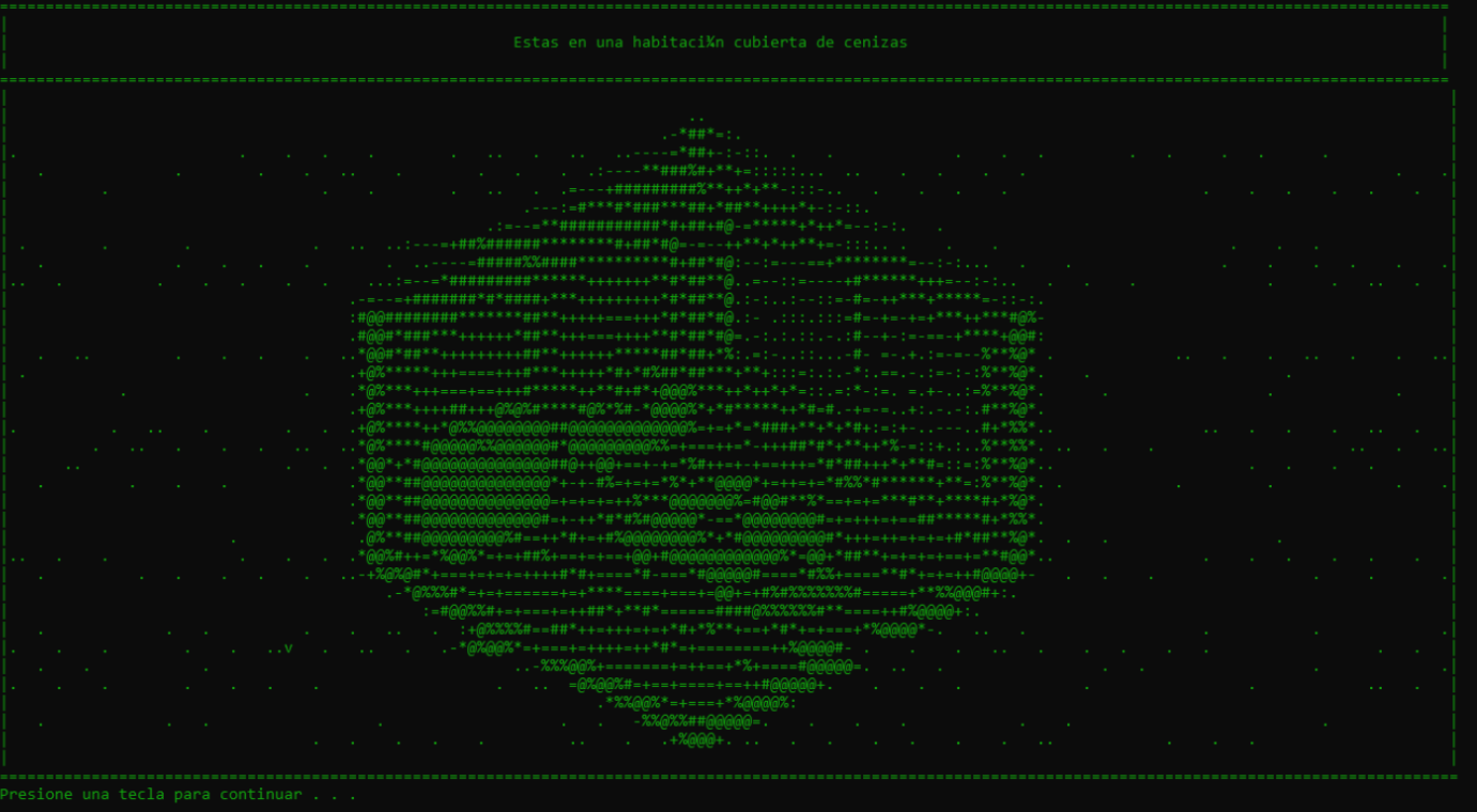 La habitación de cenizas